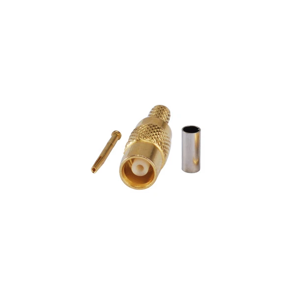 MCX Female Jack RF Coaxial Connector Solder Crimp for LMR100 RG316 RG174 cable - Image 3 of 4