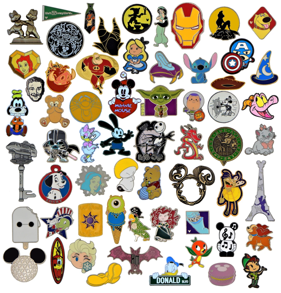 D23 Expo Contemporary Disney Pins, Patches & Buttons (1968-Now
