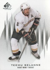 2013-14 SP Game Used #100 Teemu Selanne - NM-MT