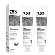 7.5% Hap Nano-Hydroxyapatite Toothpaste Deep Clean For Sensitive Teeth Free ship