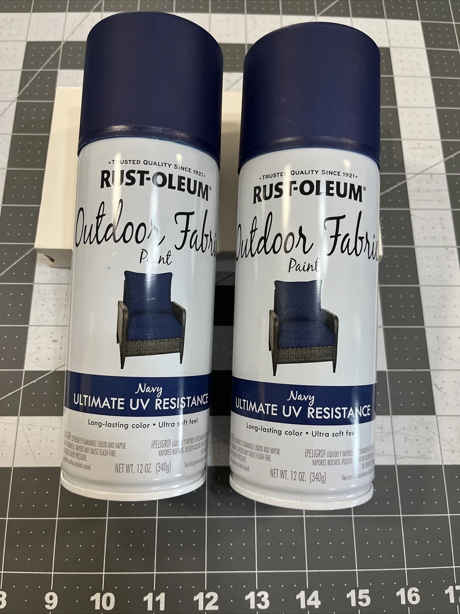 Navy, RustOleum Specialty Fabric Spray Paint358832, 12 Oz, 59 OFF