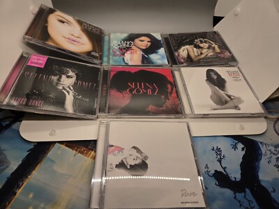 Selena Gomez CD Lot Of 7 CDs - Kiss & Tell, Rare, Stars Dance, For You, Revival