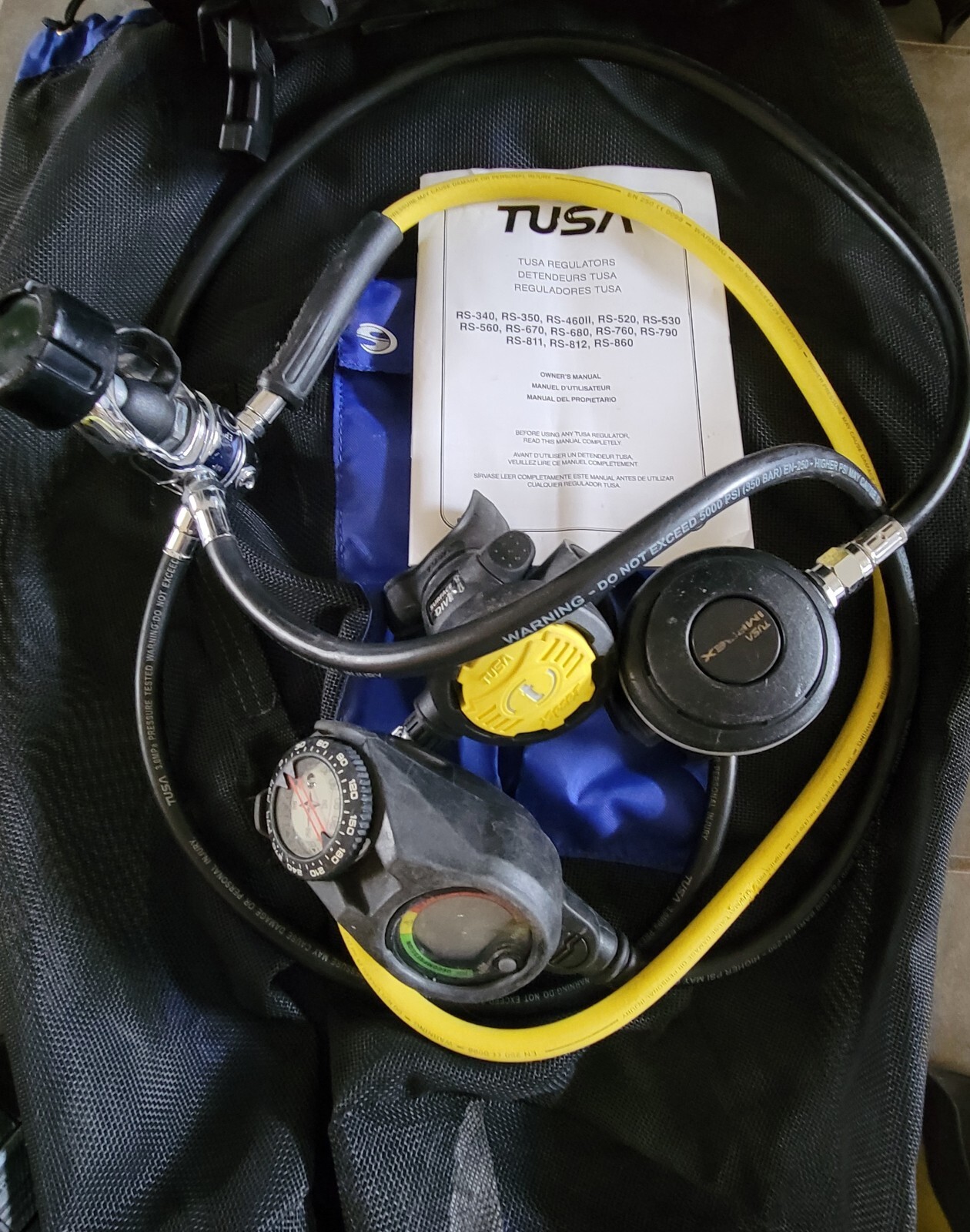 Scuba diving Equipment Set Tusa and Dacor eBay