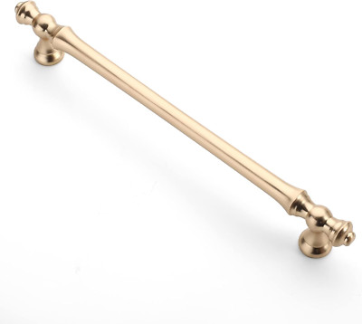 10 Pack Brushed Brass 7.5'' Cabinet Handles - Gold Drawer Pulls