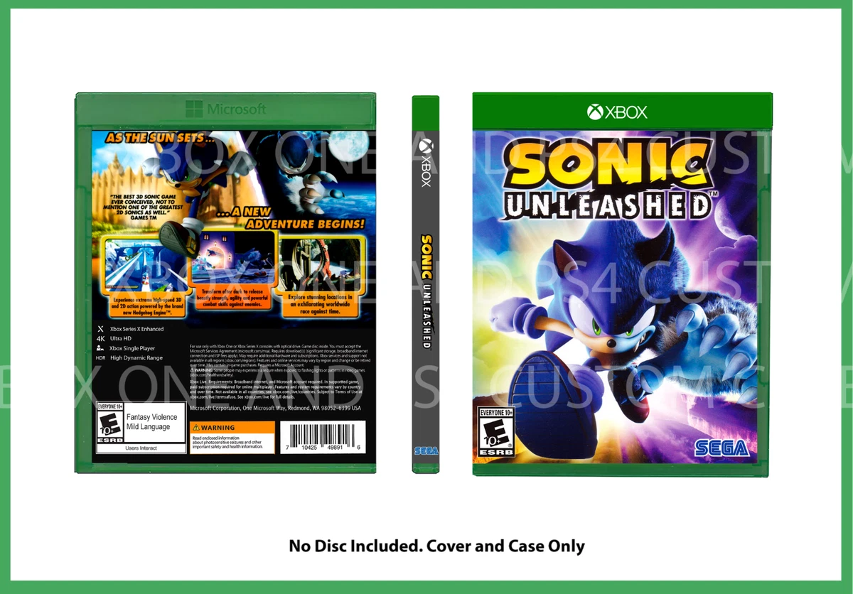 Sonic unleashed xbox 1 online
