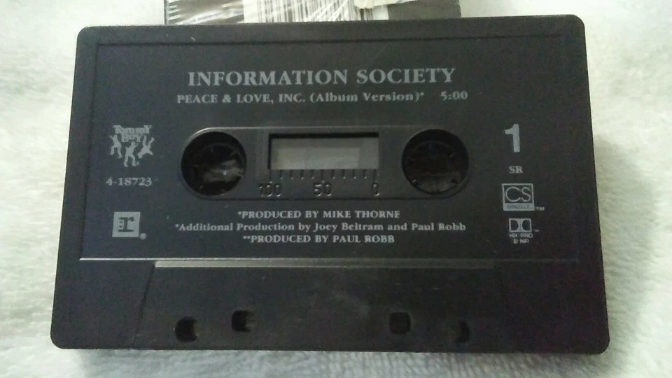 Information Society - Peace & Love Inc. (1993 Tommy Boy) Single Foto 4 de 4