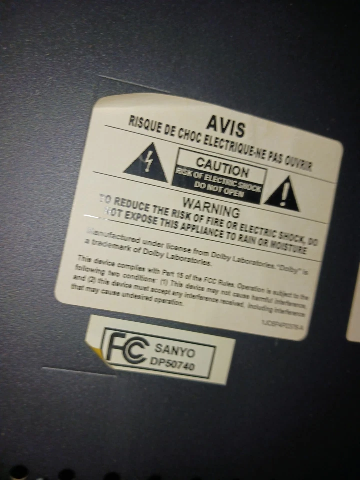 55" TV With Sound Bar And DVD Player With Surround Sound Speakers - Image 4 of 4