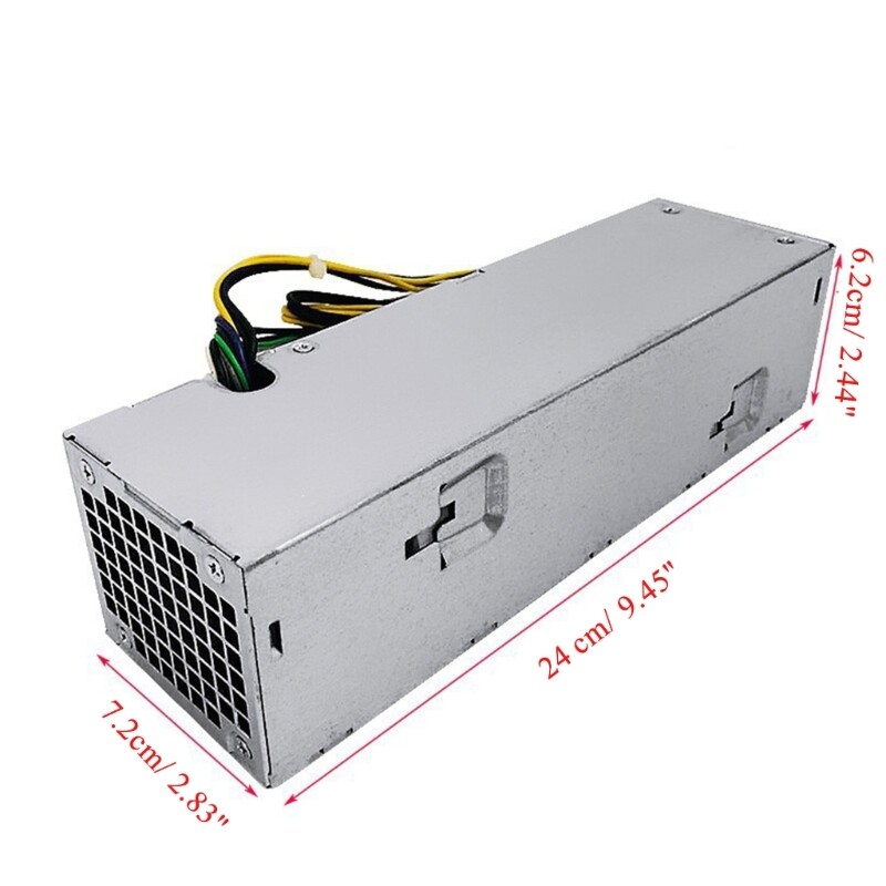 4Pin+8Pin 255W Computer Power Supply Replacement Power Supply for Dell ...