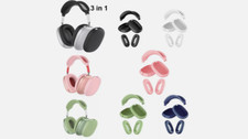 Silicone Case Cover for AirPods Max Anti-Scratch Ear Pad Cups Headband Cover
