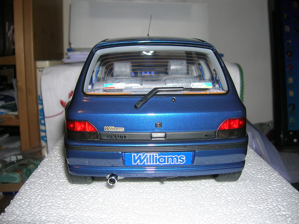 Clio Williams phase 1 1993 1/12 Otto Ottomobile limited 999 pz. cod. G071 - Immagine 4 di 4