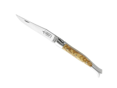 6710 - LAGUIOLE G.DAVID STIEFELETTE OLIV 10 CM MITRES EDELSTAHL MATT