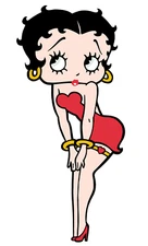 Betty Boop sticker weatherproof bumper vinyl decal
