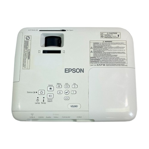 Epson VS240 3LCD Projector Portable 3000 Lumens HD 1080p SVGA Conference HDMI - 第 8/11 張圖片