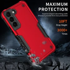 For Samsung Galaxy A54 5G Shockproof Dual Layer Hybrid Case /Screen Protector