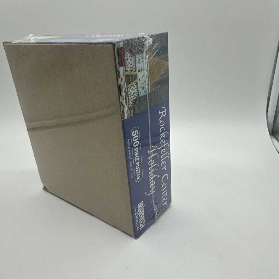 Rompecabezas Rockefeller Center Holiday 500 piezas, Briarpatch, nuevo sellado Foto 4 de 4