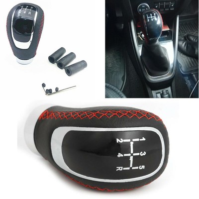 Car Gear Shift Knob 5/6 Speed Manual Shifter Lever Black PU Leather Accessories Car Gear Shift Knob 5/6 Speed Manual Shifter Lever Black PU Leather Accessories