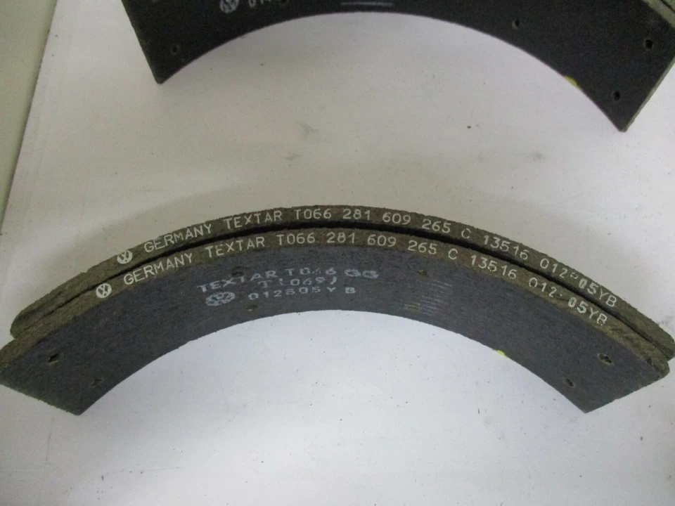 Original VW - TEXTAR Bremsbelagsatz Trommelbremse VW LT 28-35 I TRANSPORTER T3  - Bild 4 von 4