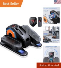 Under Desk Elliptical Machine, Ellipse Leg Exerciser for Seniors Fully Assemb...