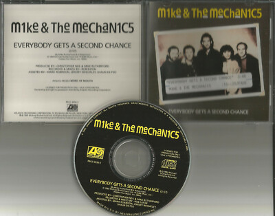 Mike & the Mechanics Everybody PROMO radio DJ CD Single GENESIS and 1991 USA
