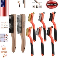 Versatile Wire Cleaning Brushes: Stainless Steel, Brass, and Nylon for All Tasks