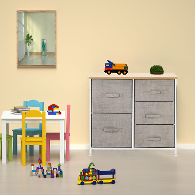 beige fabric dresser Beige Dresser Tower With 3 Drawers And Wood Top Fabric  ShipItFurniture