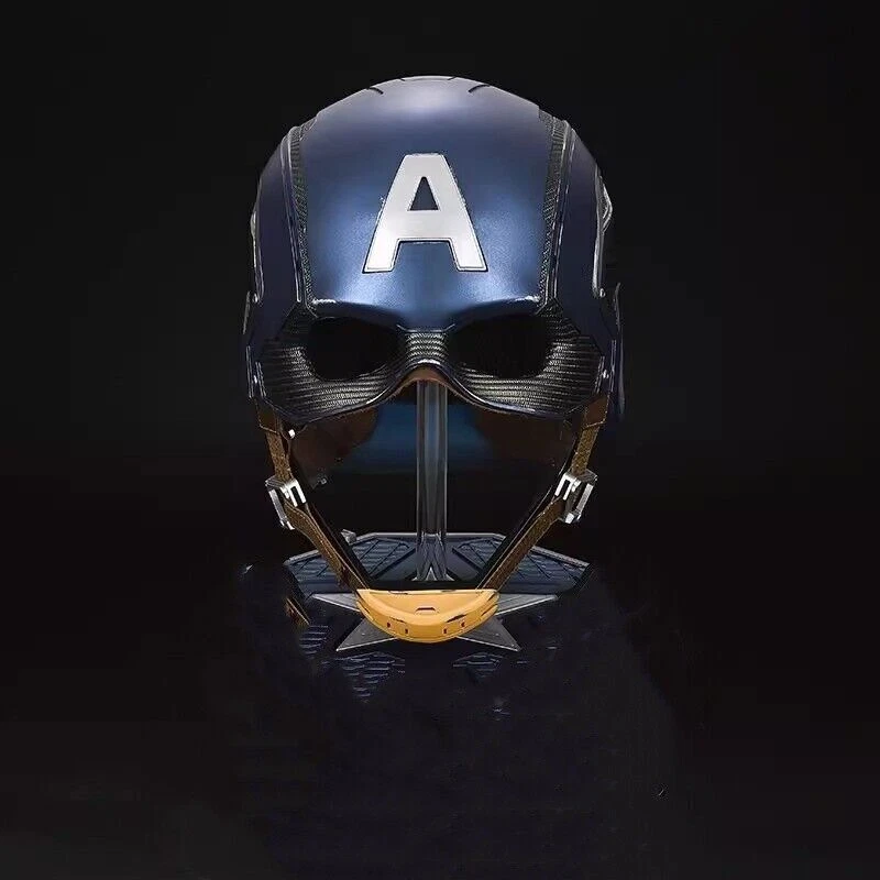 Original 1:1 Killerbody Captain America Helmet Wearable Mask Halloween Cosplay - Image 3 of 4