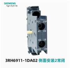 1PC NEW SIEMENS Contactor auxiliary contact 3RH6911-1DA02 2NC #LL
