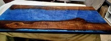 36"x24" Epoxy Resin Dining Table Top Custom Order Kitchen Slab Countertop Decors
