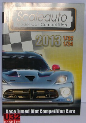 Scaleauto Catalog Race Tuned Slot Competition Cars Year 2013 1/32 1/24 43 Pag.