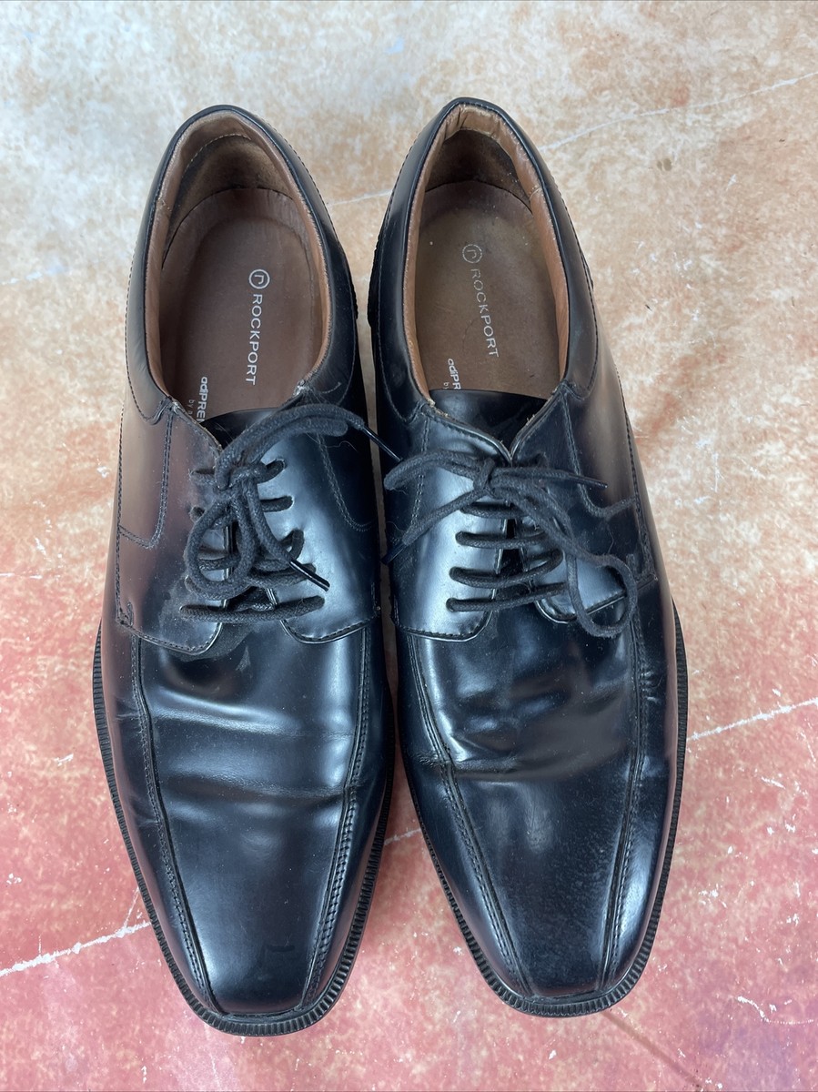 Rockport Black Men\'s Lace-Up Derby Dress Shoes with Red Lining Amazon.com | Rockport Men main image 4