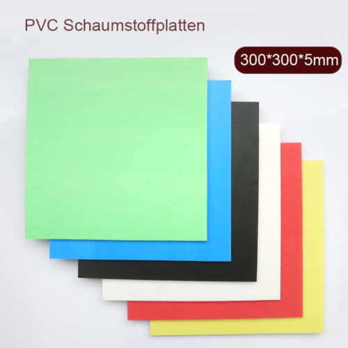Piastre in schiuma PVC 5 mm piastra in schiuma targa di fissaggio display 300 * 300 mm - Foto 1 di 6