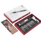 Multifunctional Electric Engraving Pen w/ 30 Bits USB Rechargeable Cordless USA