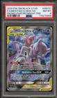Pokemon Mewtwo & Mew GX Power Partnership Tins Full Art Promo SM191 PSA 8