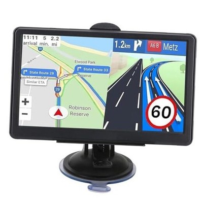 GPS Navigator for Car Truck RV, 7 Inch Touch Screen, Latest 2025 Maps for Car 