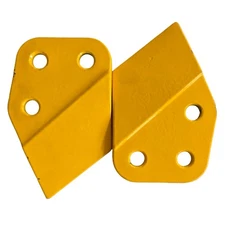 2PCS Bucket Side Teeth For Mini Excavator Narrow Bucket Attachments W/ Bolt Nut