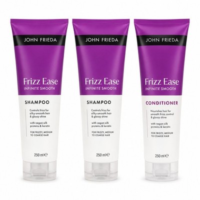 John Frieda FRIZZ Ease Infinite 2 Shampoo & 1 Conditioner je 250ml mehrere Stück