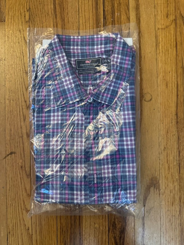 Vineyard Vines Murray XXL / 2xl Long Sleeve Shirt Men's  100% Cotton