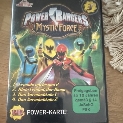 Jetix   Power Rangers Mystic Force DVD Staffel 3 FSK 12 mit Power-Karte