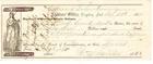 Indiana 1865 Civil War Volunteer Bounty loan repayment: printed $ 300.00 note