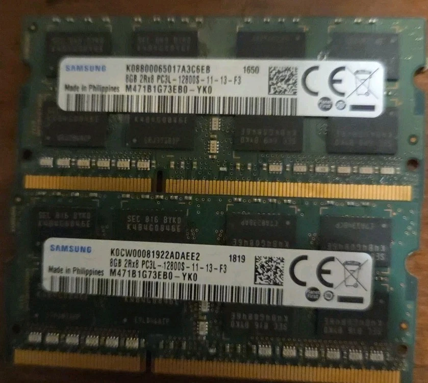 Samsung 16GB DDR3 SDRAM for sale | eBay