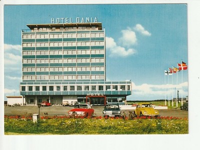 PUTTGARDEN / Fehmarn...., Hotel ''Dania'', Gesamtans. m. Eingang, Umfeld....col AK
