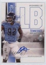2024 Topps Signature Class Rookie Class Auto Jaylen Harrell #RCA-JHA Auto 1k3z