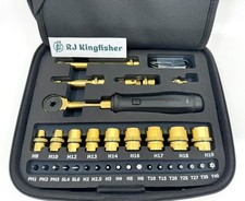 Limited VESSEL 400ER3-1MGL 110th Anniversary Gold Edition Electric Slim Ratchet