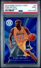 2012 PANINI TOTALLY CERTIFIED #81 KOBE BRYANT TOTALLY BLUE /299 PSA 9