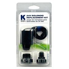 K-Rain 24V Solenoid Replacement Kit Irrigation Valves Adapters for Rain Bird NEW