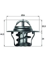 Thermostat Land Rover 90