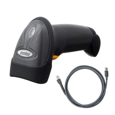 Symbol LS2208 Handheld Barcode Scanner - Twilight Black