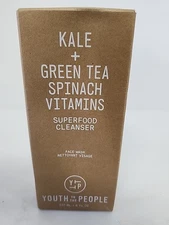 Youth To The People Kale + Green Tea Spinach Face Cleanser 8 fl.oz-New