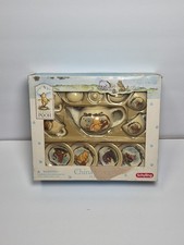 Schylling Disney Classic Winnie the Pooh China Tea Set Vintage 12 Pcs Age 8 