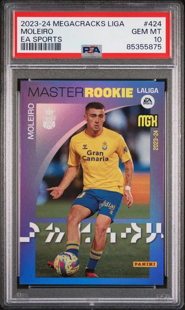 2023-24 PANINI MEGACRACKS LALIGA EA SPORTS #424 ALBERTO MOLEIRO